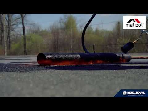 Wykonanie dachu zielonego z użyciem papy Matizol