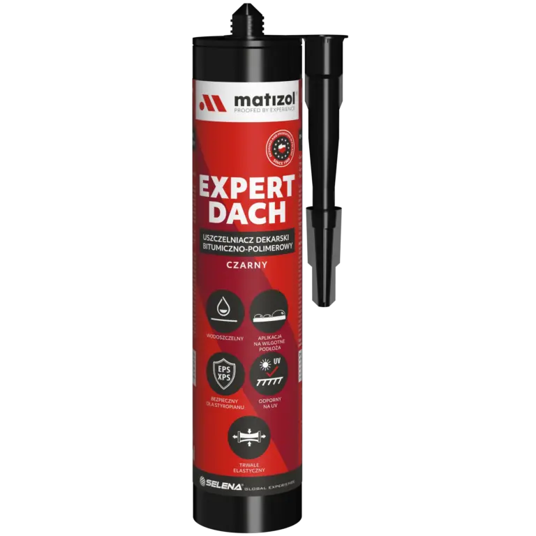 Matizol Expert Dach Uszczelniacz dekarski bitumiczno - polimerowy czarny 51717V01