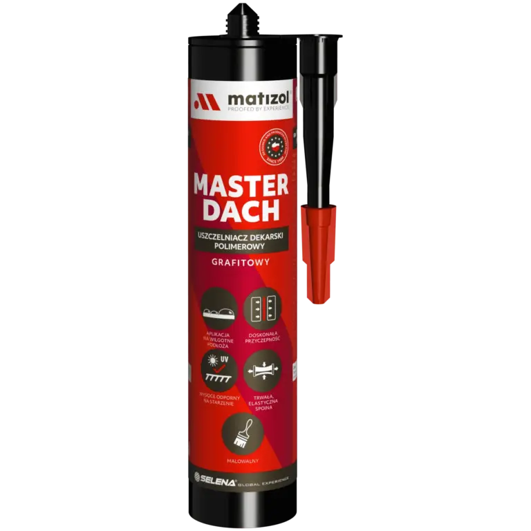 Matizol Master Dach Uszczelniacz dekarski polimerowy grafitowy 51760V01